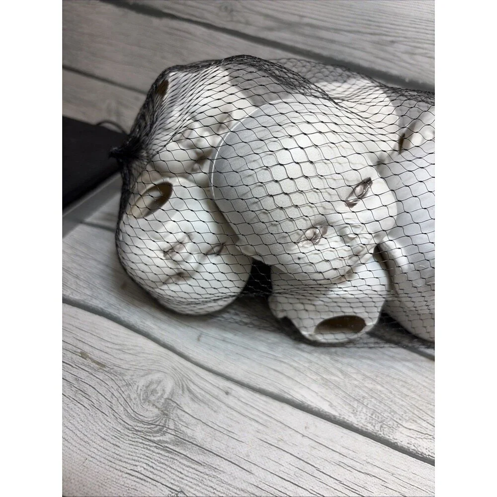 Halloween Doll Heads in Mesh Bag - Creepy Baby Heads for Halloween